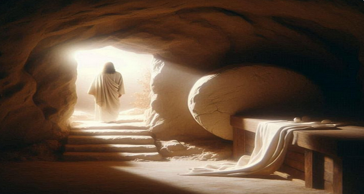 “He is not here, for he has risen, just as he said!” (Matthew 28:6).