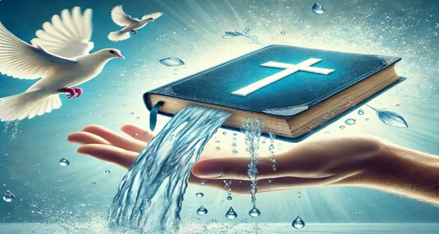 "para santificarlos, habiéndolos purificado por el lavamiento del agua mediante la palabra" (Efesios 5:26)