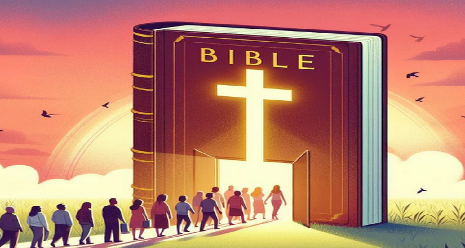 "Yo soy la puerta; el que por mí entra, será salvo; entrará, saldrá y hallará pastos." (Juan 10:9)